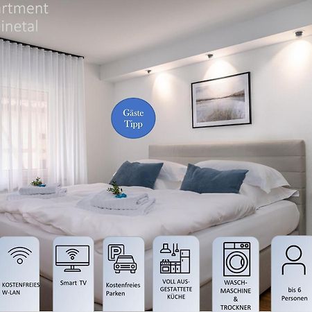 נורטהיים Apartment Leinetal - Bester Schlafkomfort In Hochwertiger Hotelbettwaesche, 3 Zimmer - Grosse Kueche, Duschbad & Parkplatz מראה חיצוני תמונה